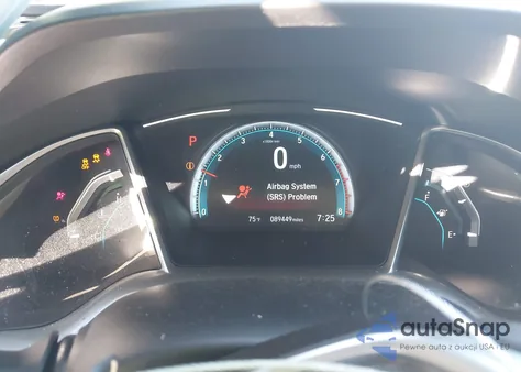 2018 Honda Civic Ex-L из США, поврежденный, VIN JHMFC1F7XJX019853